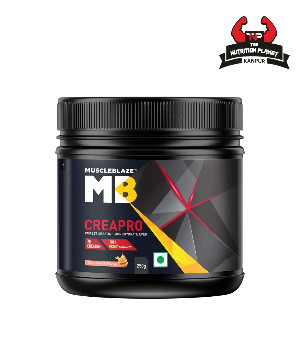 MuscleBlaze CreaPRO Creatine with Creapure Powder from Germany, Pack of 250 gms